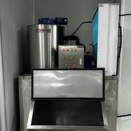 2吨片冰机全不锈钢交付广东深圳某食品厂